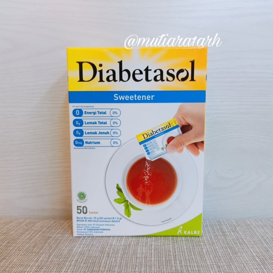 

DIABETASOL CAL SWEET 50 X 1 G