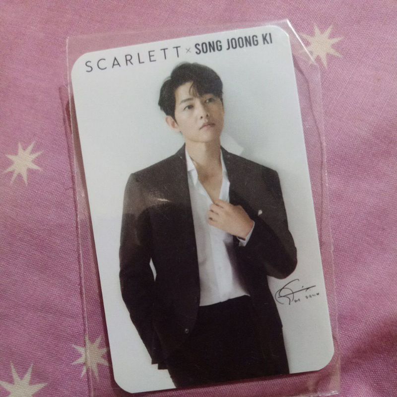 PHOTOCARD SONG JOONG KI