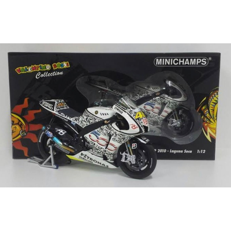 minichamps valentino rossi laguna seca 2010