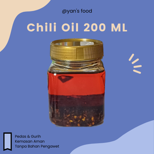Chili Oil 200 ml Chili Oil Halal