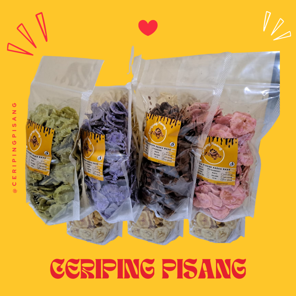 

Keripik Pisang Coklat Lumer Keripik Pisang Varian Rasa 200 gr