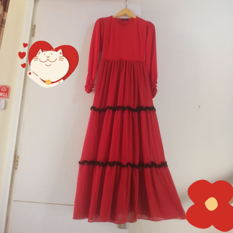 gamis aqila by gallery syarifah