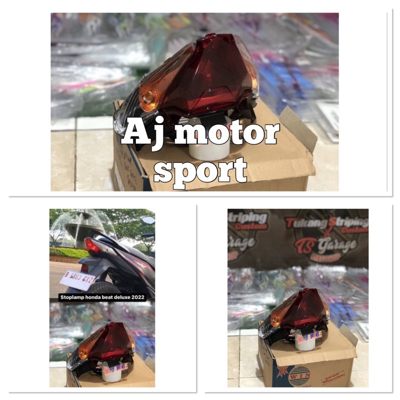 reflektor sein dan stoplamp custom smoke beat esp 2022 beat street atau beat deluxe