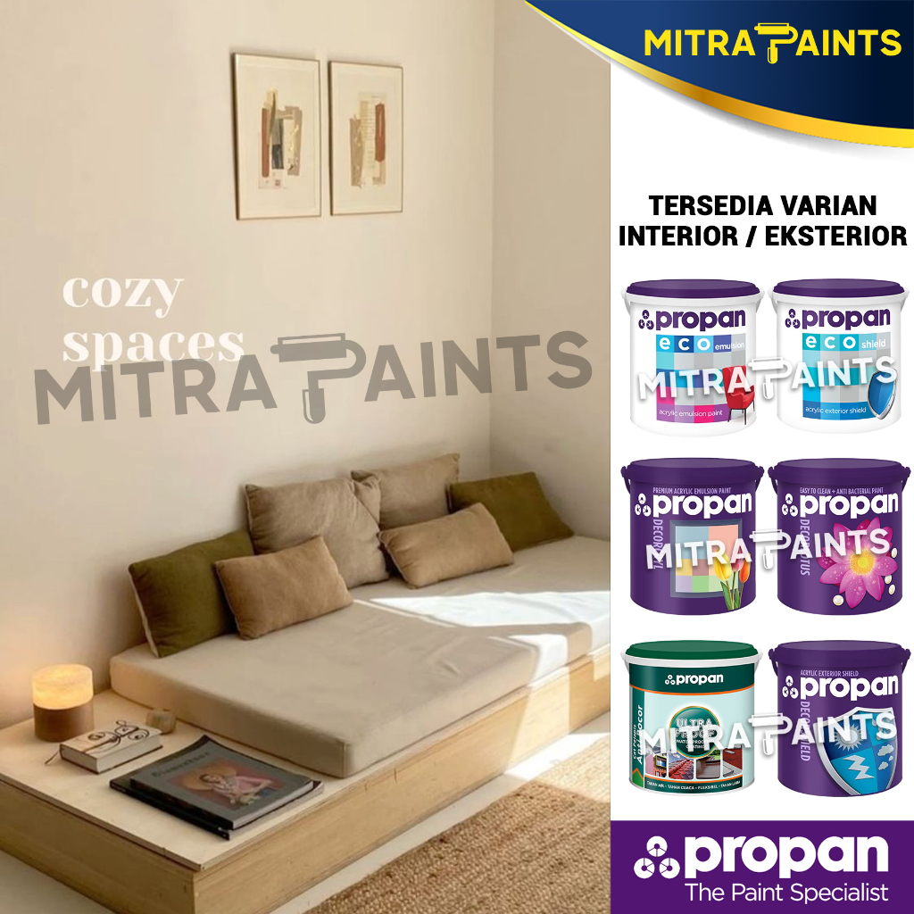 CAT TEMBOK PROPAN IVORY PILLAR OW-7-1 / CREAM / WARNA TINTING CUSTOM