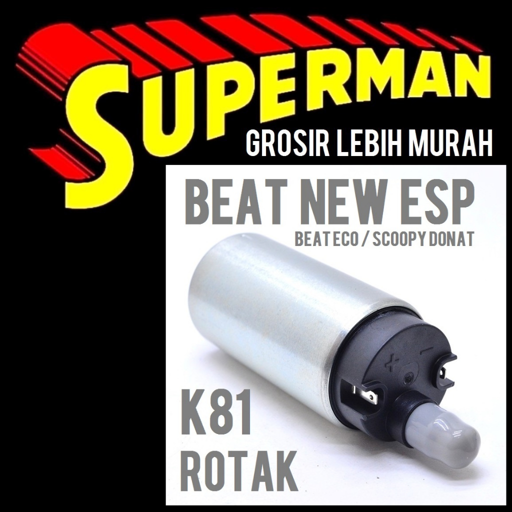 (19H) ROTAK K81 BEAT NEW ESP beat eco scoopy donat ber garansi kualitas ori asli fuel pump motor hon