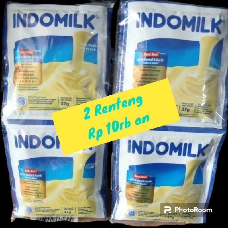 

susu indomilk putih 2 renteng