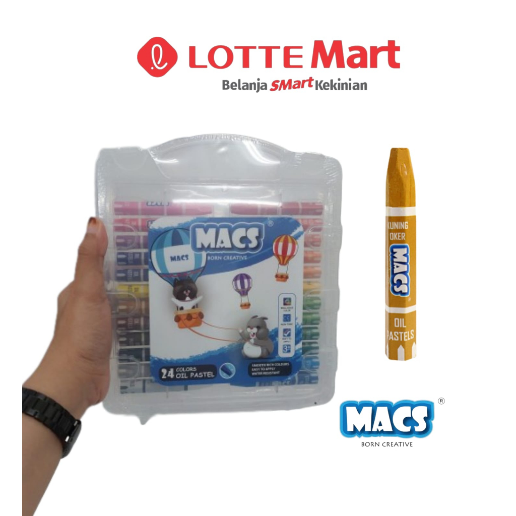 

MACS OIL PASTEL 24 Colors