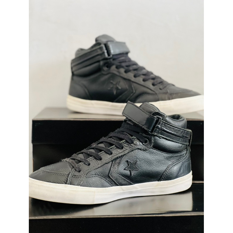 Converse Pro Blaze Plus Leather Black Size 44