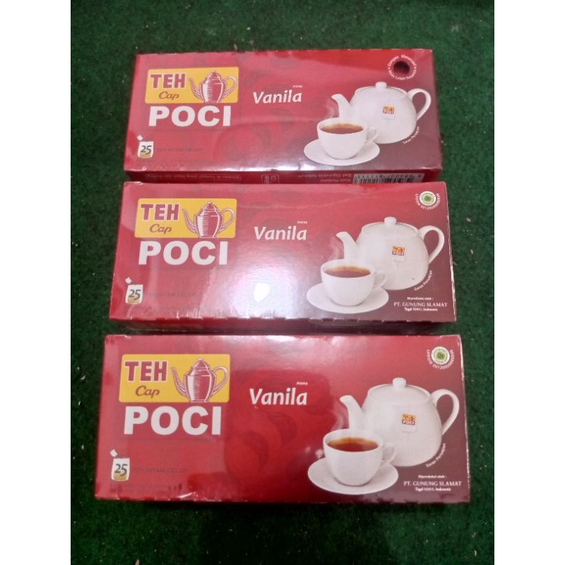 

Teh Poci Vanila 25pcs paket hemat 3pack