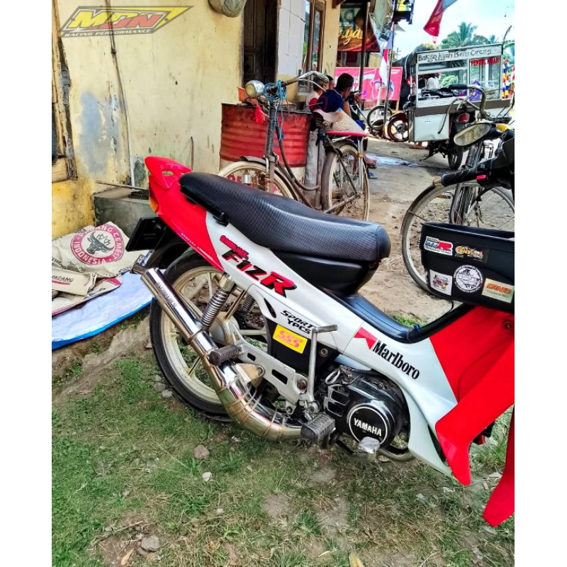 Knalpot kolong kupang crom Yamaha FIZ'R