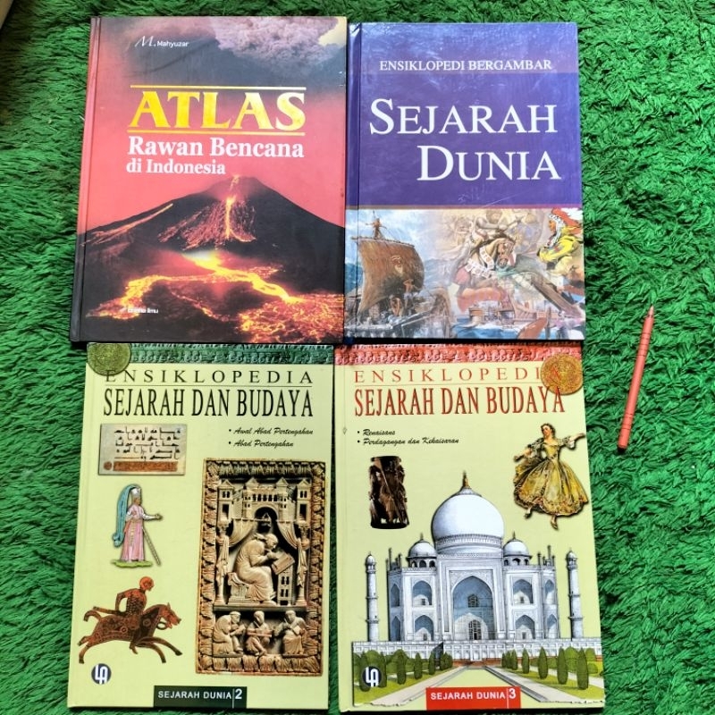 ORIGINAL BUKU ENSIKLOPEDIA ATLAS RAWAN BENCANA SEJARAH DUNIA SEJARAH DAN BUDAYA 2 3
