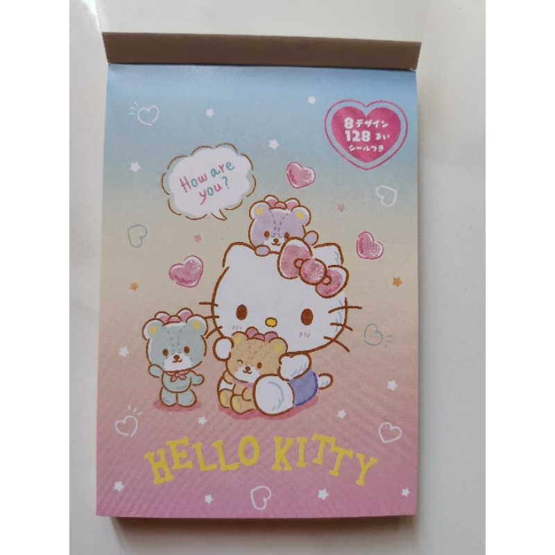 

memo pad sanrio hello kitty! hello kitty memo pad