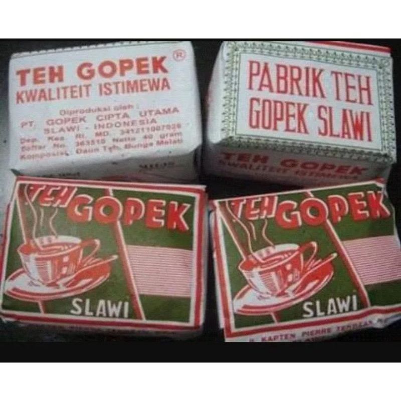 

Teh tubruk teh gopek teh wangi