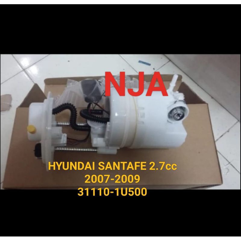 ROTAK FUEL PUMP ASSY POMPA MINYAK KOMPLIT HYUNDAI SANTAFE SANTA FE 2.7CC OLD 2007-2009 31110-1U500