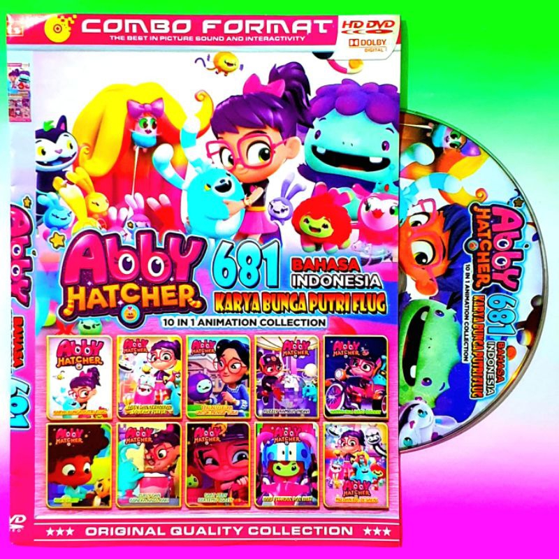 KASET FILM ABBY HATCHER 10 IN 1 ANIMATION COLLECTION - KASET VIDEO FILM KARTUN ABBY HATCHER - KASET 