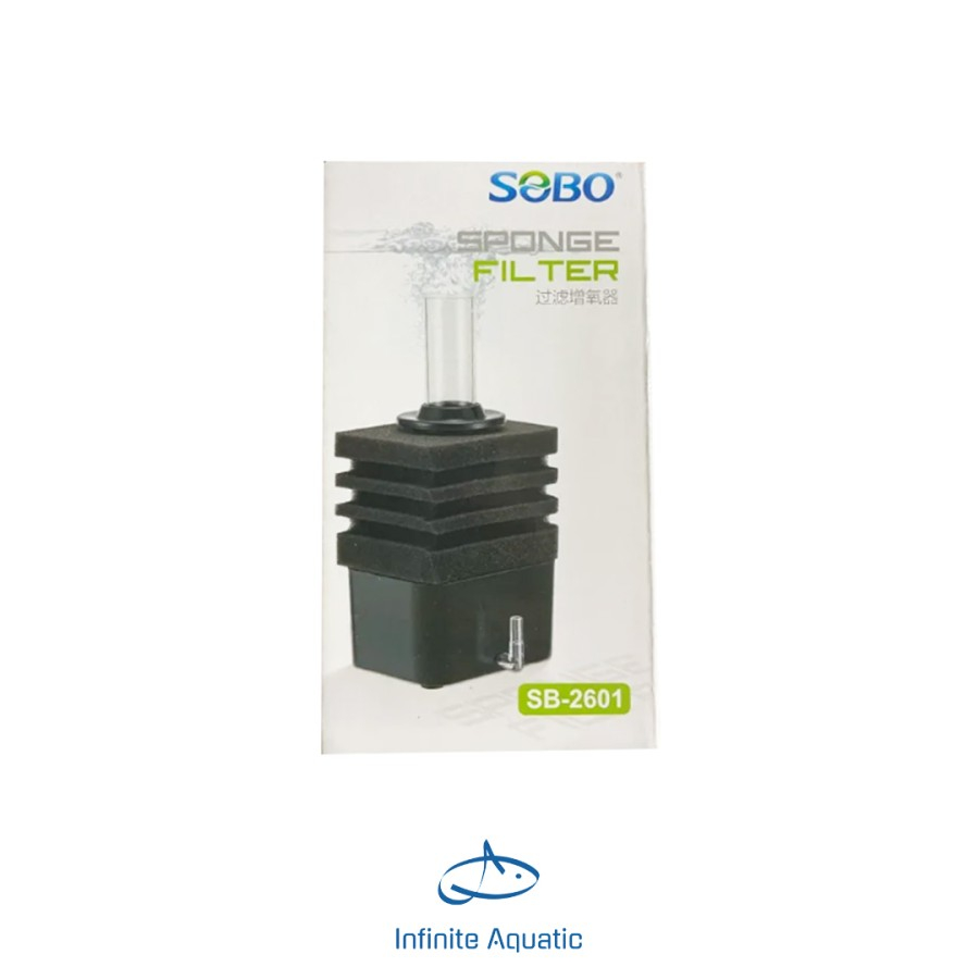 SOBO Sponge Filter SB-2601 Filter Air Aquarium Sponge Biofoam Saringan
