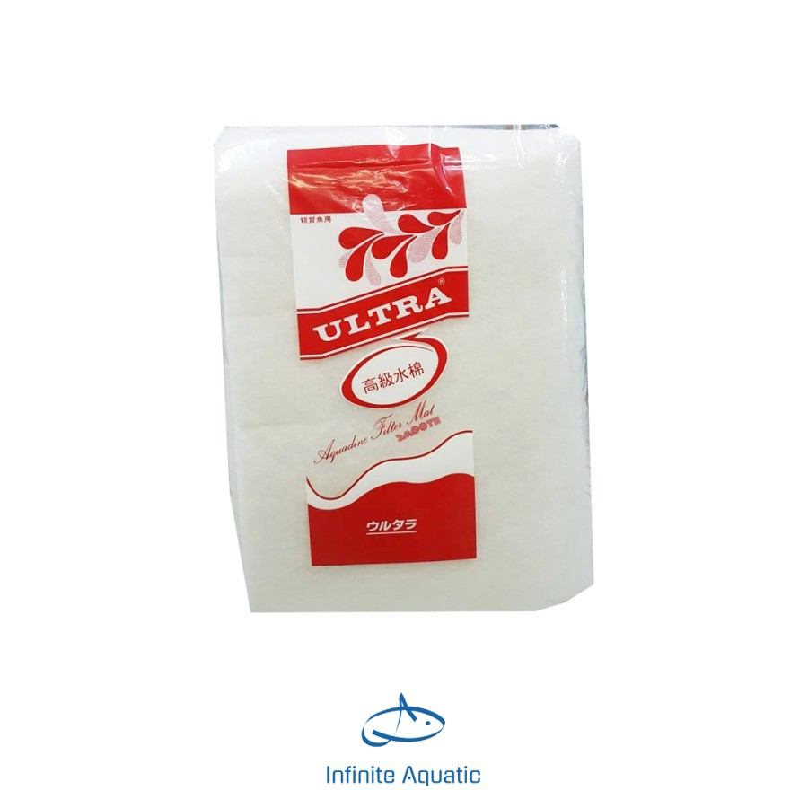Busa/ Kapas / Saringan Filter ULTRA Merah Besar 2m x 1m (2x1) Aquarium