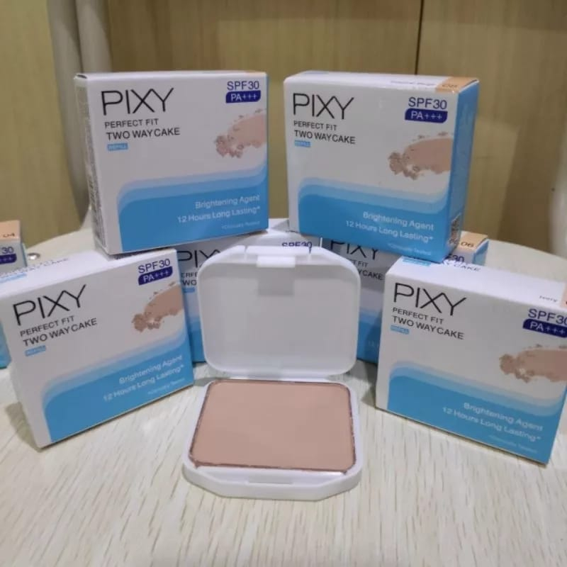 Pixy Bedak Refill Padat UV Whitening Two Way Cake Perfect Fit Bedak Pixy Isi Ulang | Pixy Refil | Be
