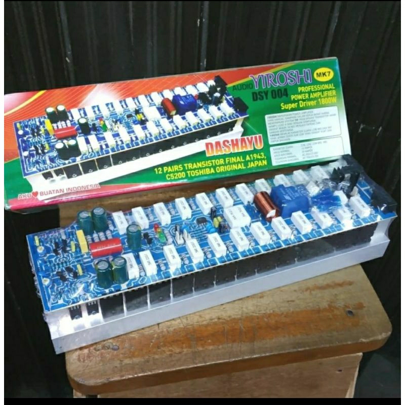 kit power amplifier mono yiroshi mk7 dashayu toshiba original