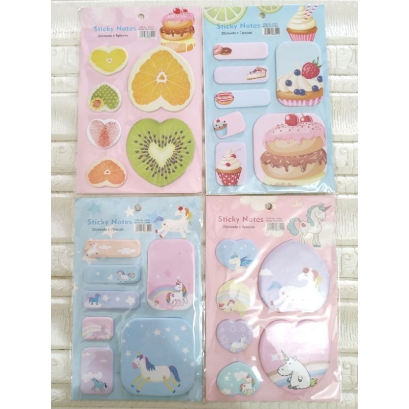 

Sticky Notes / Memo Tempel Karakter / Memo Notes Lucu