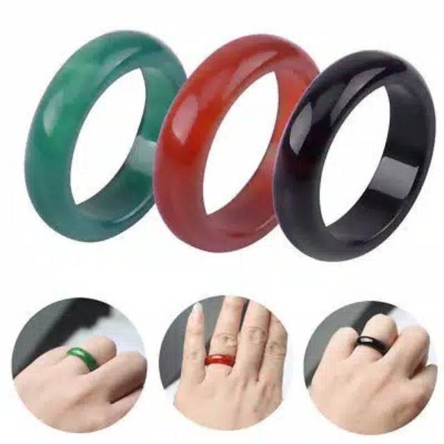 Cini natural dari bahan batu akik asli