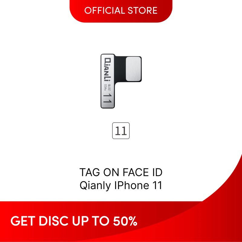 TAG ON FACE ID QIANLY  IPHONE 11