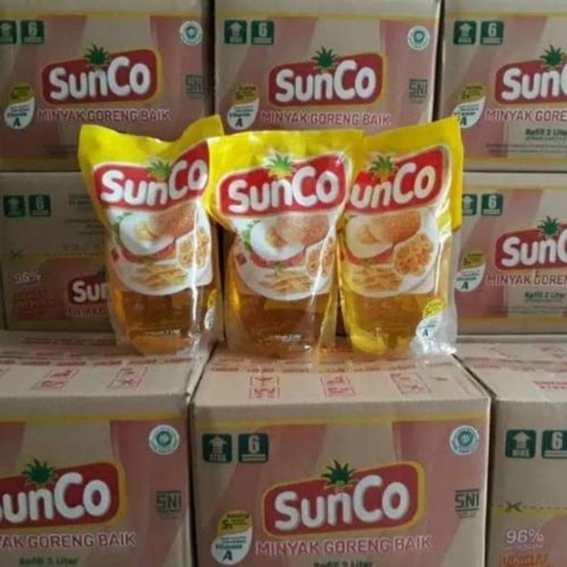 

Minyak goreng Sunco 2Lt