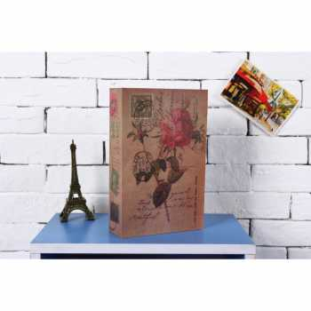 

[HAJ] HOMESAFE Kotak Buku Novel Security Box Password Lock Size S - DHZ003 Brown