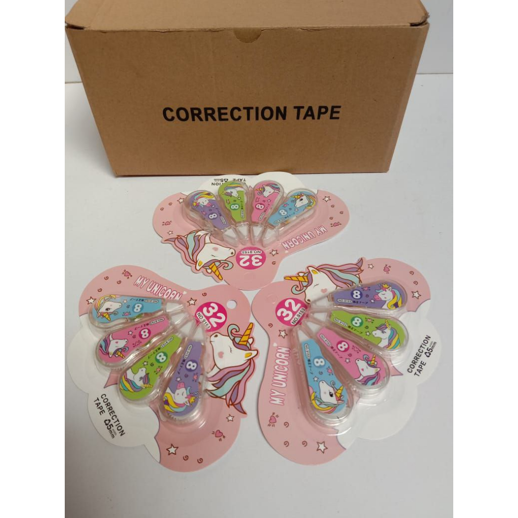 

Correction Tape isi 4 pcs | Tipex Kertas