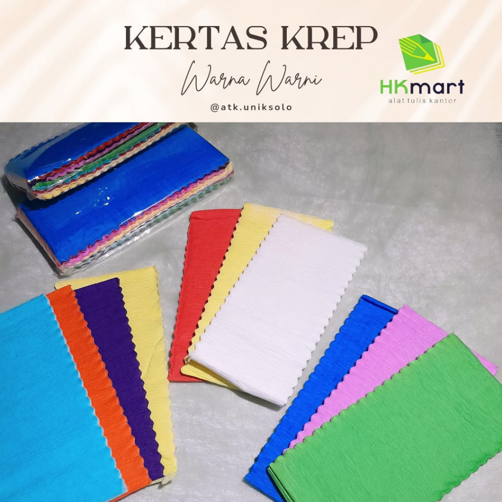 

KERTAS KREP HIASAN MURAH