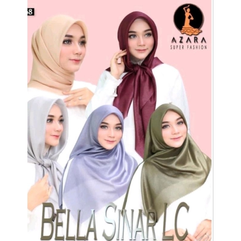 jilbab segi empat Azara sinar LC