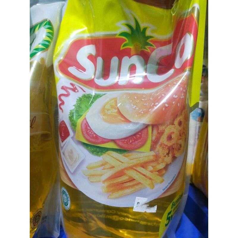 

Minyak goreng sunco 2ltr