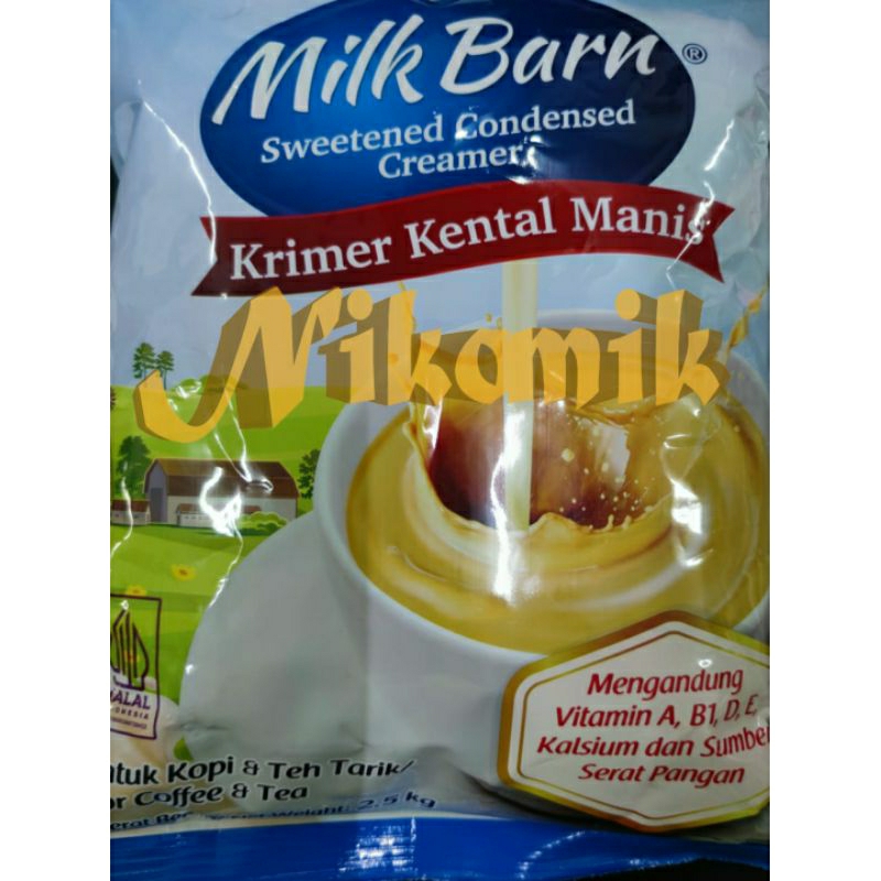 

Milk Barn Krimer Kental Manis 2,5kg Pouch