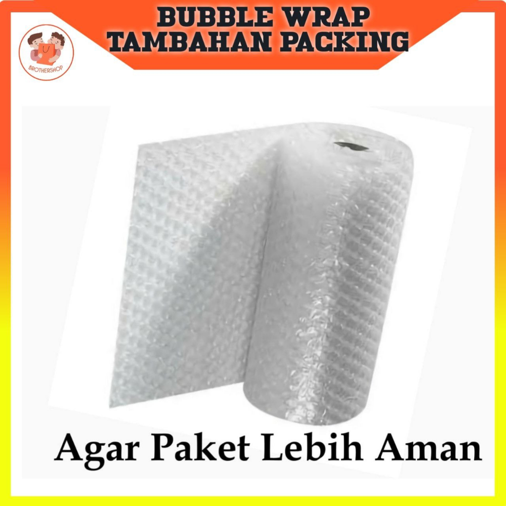

Brother's Shop Bubble Wrap (Pelindung Tambahan Agar Barang Anda Aman) - 100188