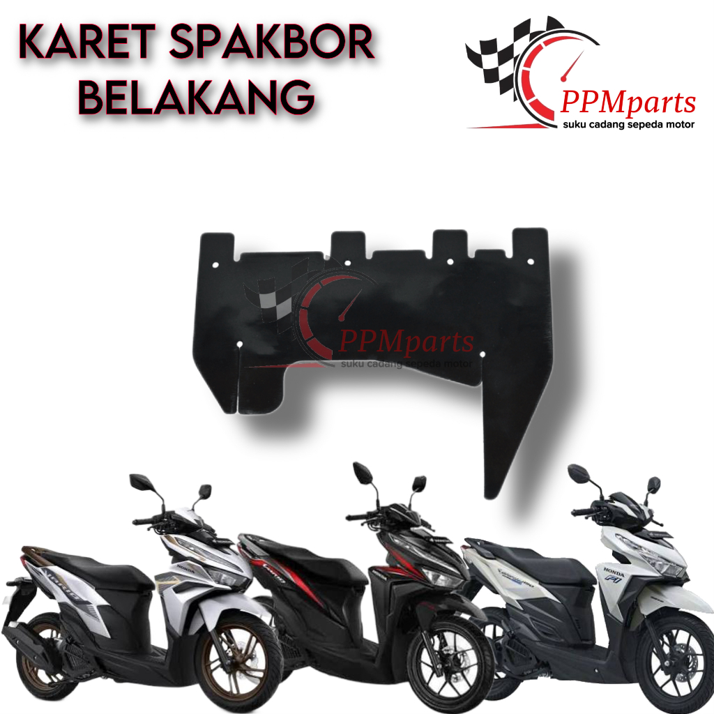 Karet Tahanan Lumpur Spakbor Belakang Vario 125/150 NEW