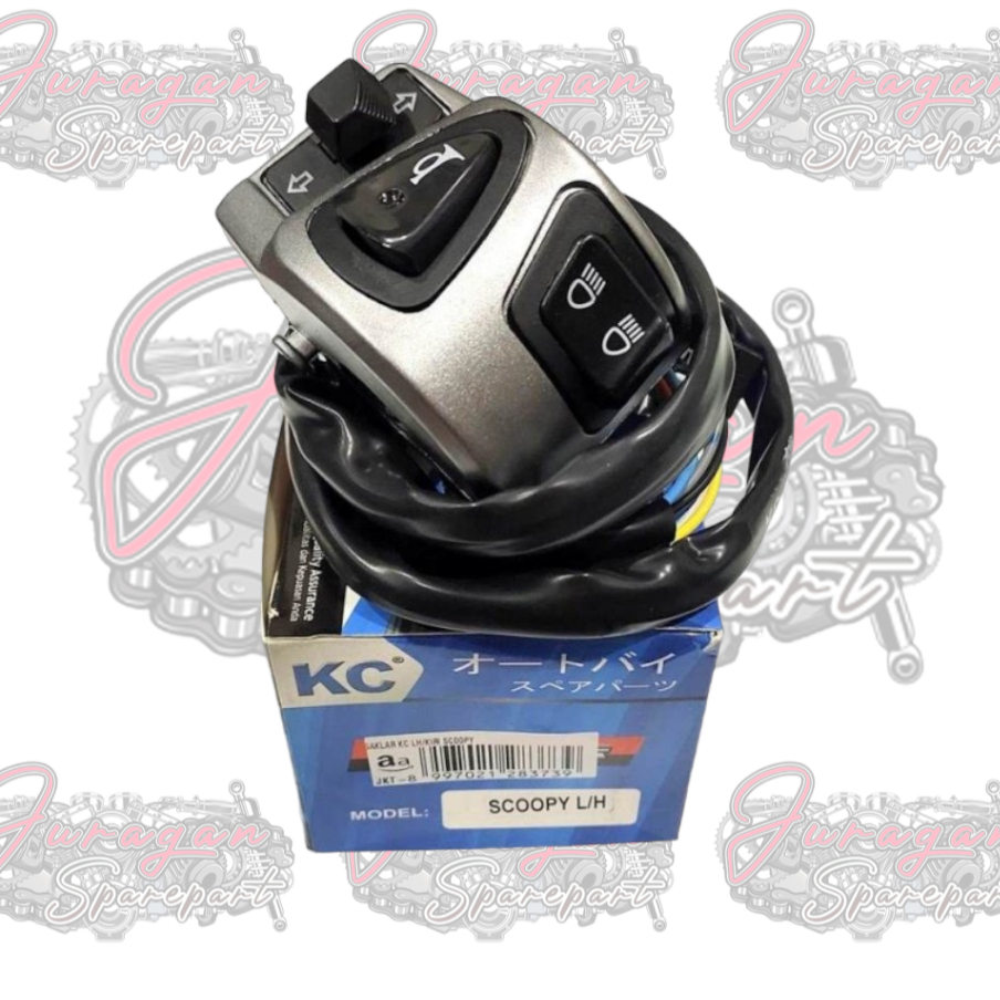 Holder Saklar Motor Set Kiri Scoopy KC