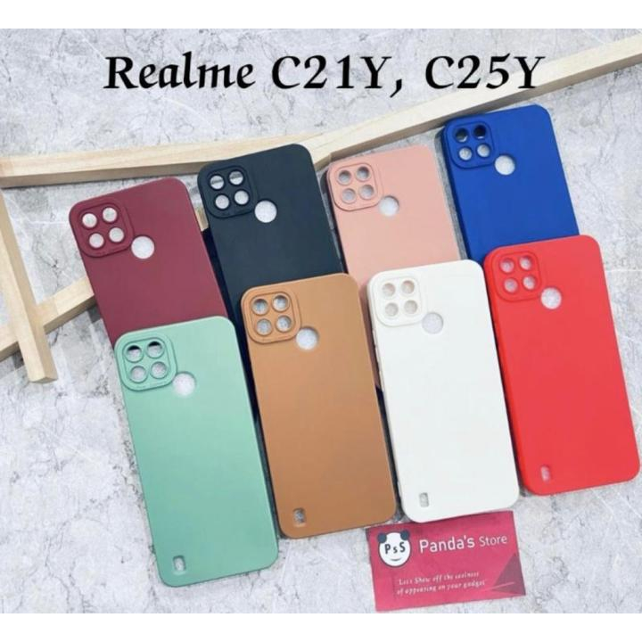 CASE REALME C21Y C25Y - CASE PRO CAMERA MACARON REALME C21Y C25Y