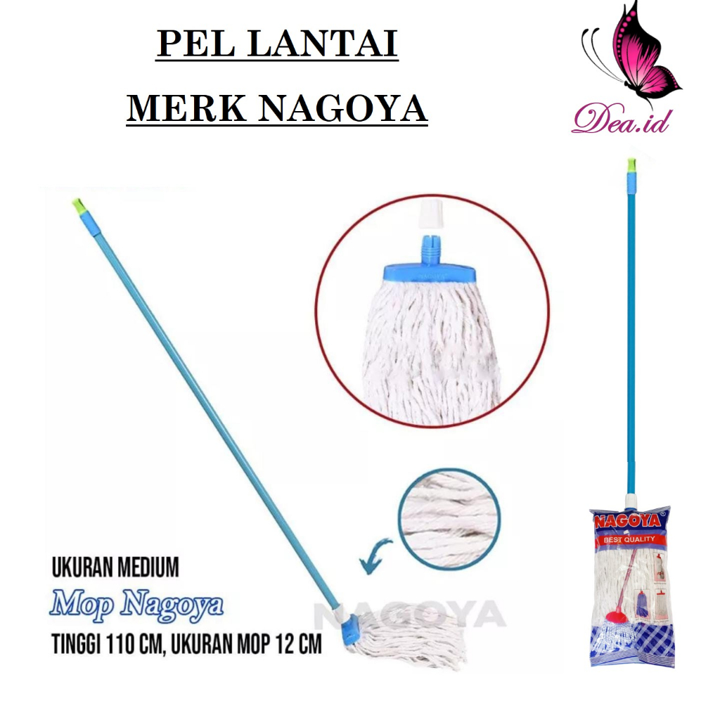 [DEASHOP] PEL SUMBU NAGOYA - ALAT PEL LANTAI NAGOYA BEST QUALITY - MOP LANTAI KAIN PEL LANTAI DAN GA