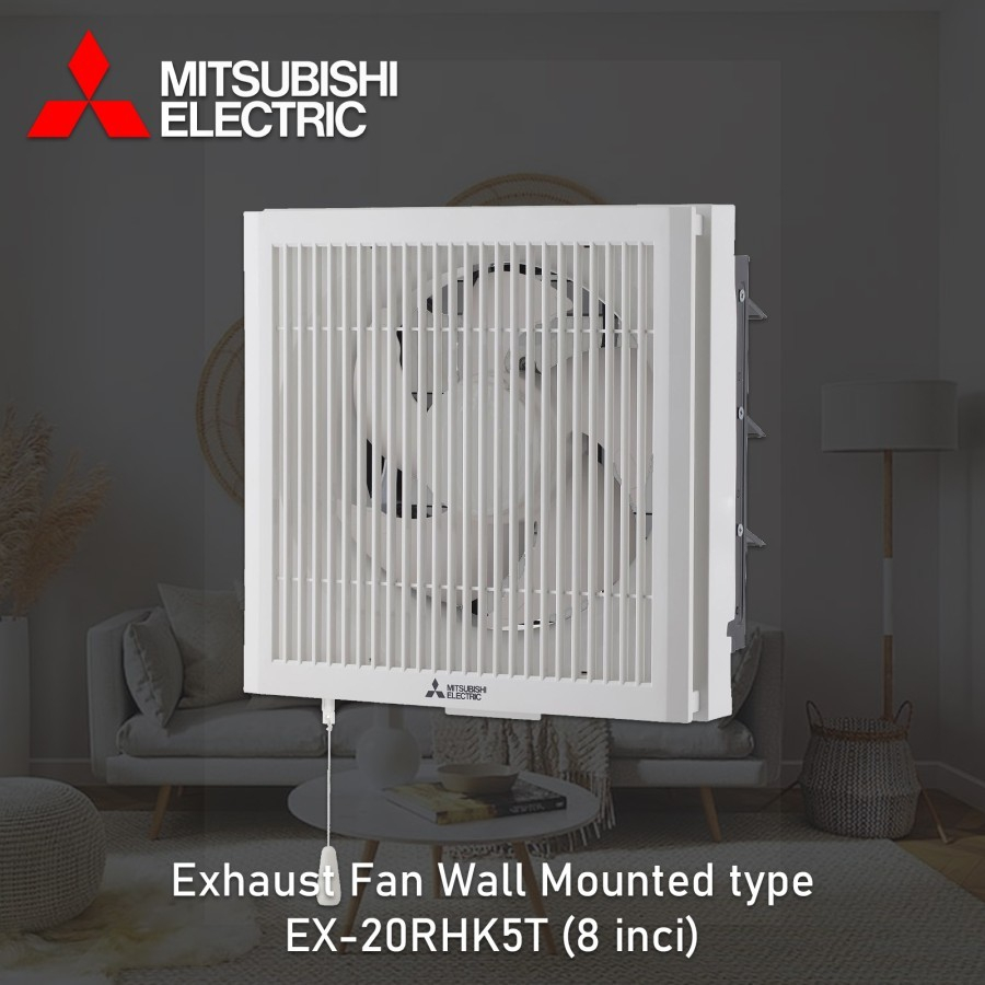 Mitsubishi Wall Mounted Ventilator Ex-20Rhkc5T