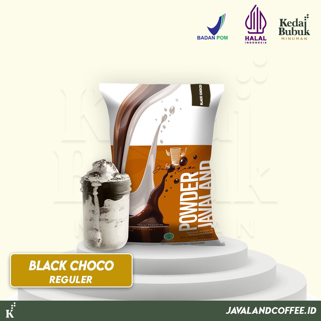 

BUBUK MINUMAN | REGULER | BLACK CHOCO - ORIGINAL JAVALAND 1KG