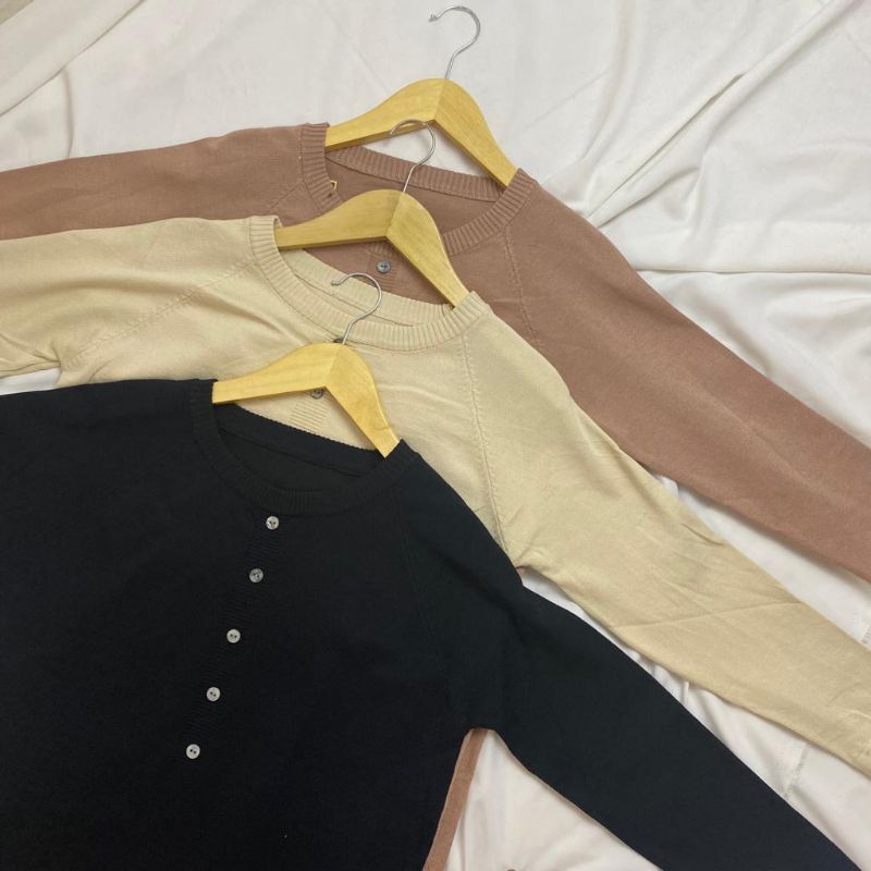 Baju Tunik Rajut Lengan Panjang (902)