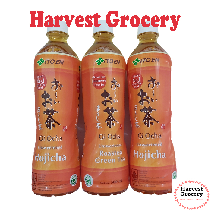 

Itoen Oi Ocha Unsweetened Hojicha 500ml X 24 Btl (GOJEK / GRAB)