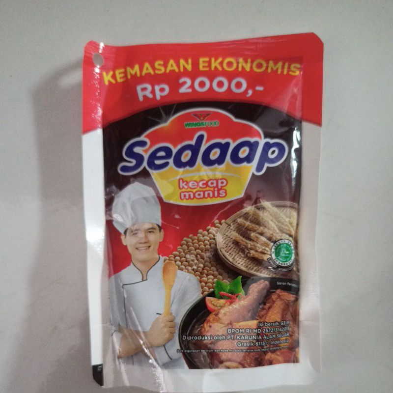 

Kecap sedap 63 ml 10pcs