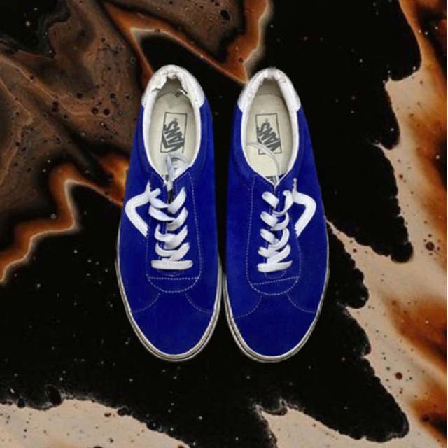 Vans Sport Suede Blue & White