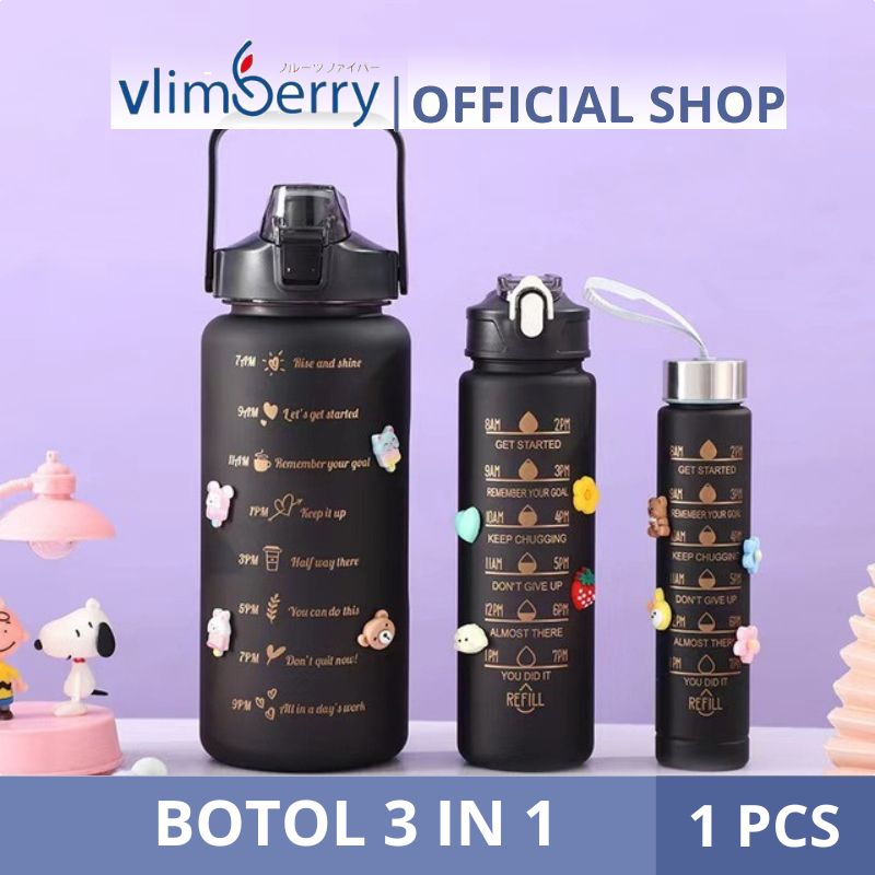 Botol Minum 3 IN 1 2Liter + 900ml + 350ml