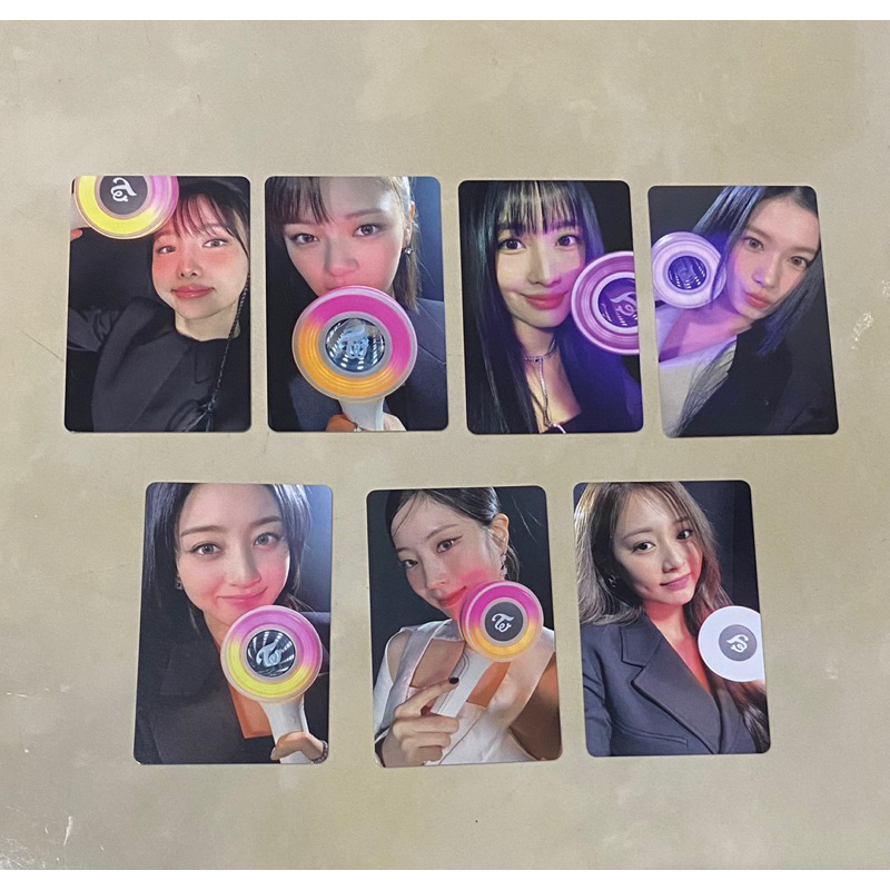 Twice Photocard Lightstick Candybong ♾ POB Withmuu