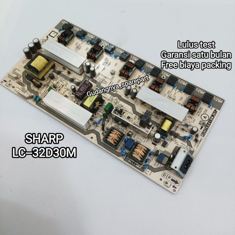 PSU REGULTOR SHARP LC-32D30M POWER SUPPLY LC 32D30M MESIN TV POWER SUPLAI LCD