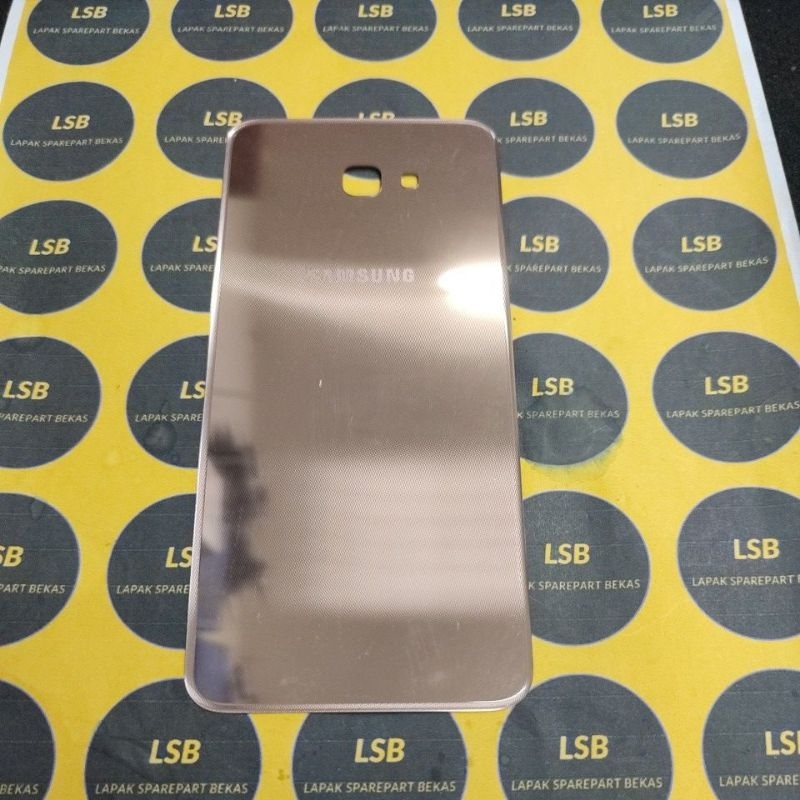 BACKGLASS SAMSUNG J4+ J415F GOLD ORIGINAL BEKAS