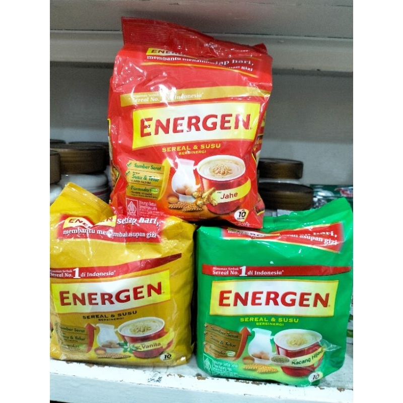 

HALAL Energen Sereal & Susu Isi 10Sachet Lokal