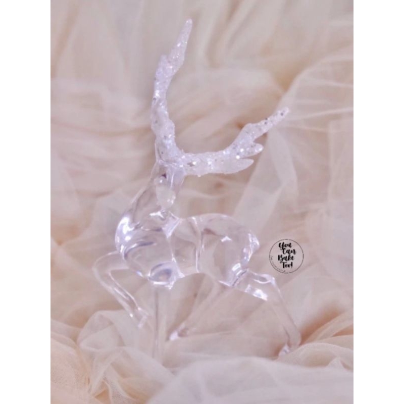 

Topper 3D Transparant Deer